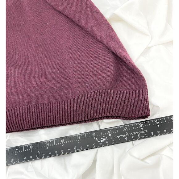 Men's Hart Schaffner Marx Extra Fine Merino Wool V-Neck Sweater Size XL - Picture 8 of 11